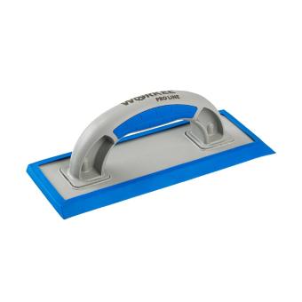 Маламашка 250x95 мм WORKEE Pro Line HQ, Гумена подложка за фугиране, Двукомпонентна дръжка